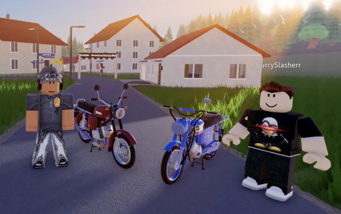 German Moped Days screenshot used on the money guide