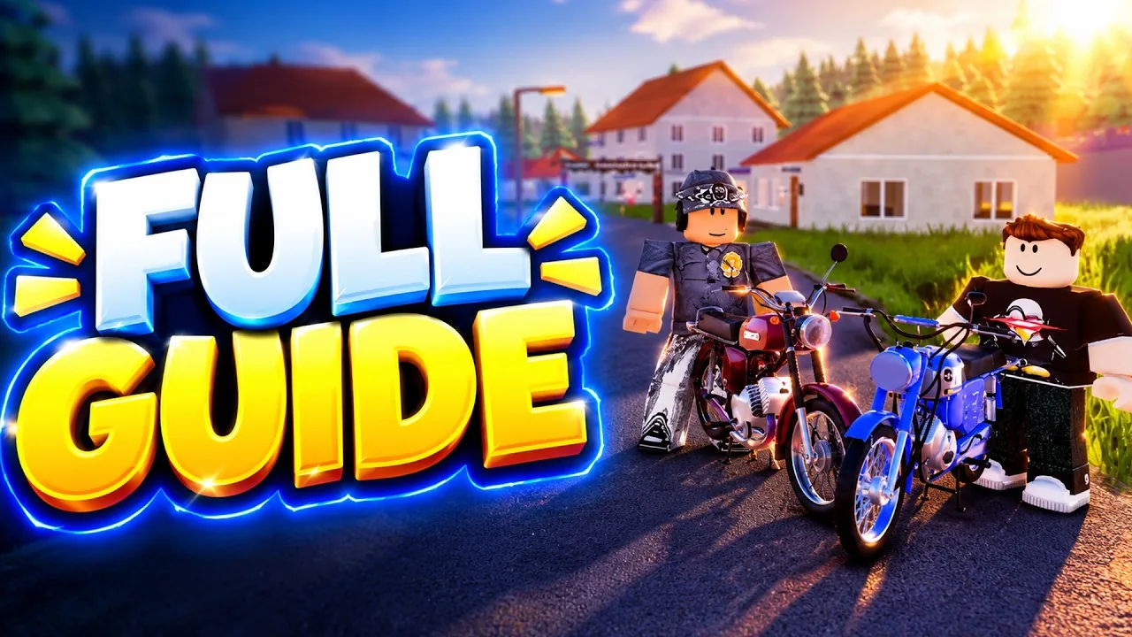 Still from a German Moped Days gameplay video